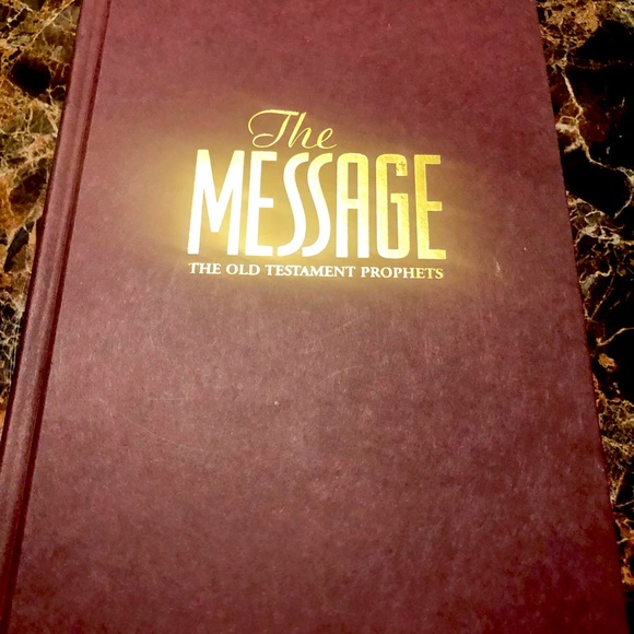 bible Other - The Message the Old Testament Prophets by Peterson 2000
